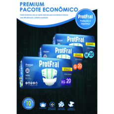Pacote econômico - uso noturno - incontinência severa